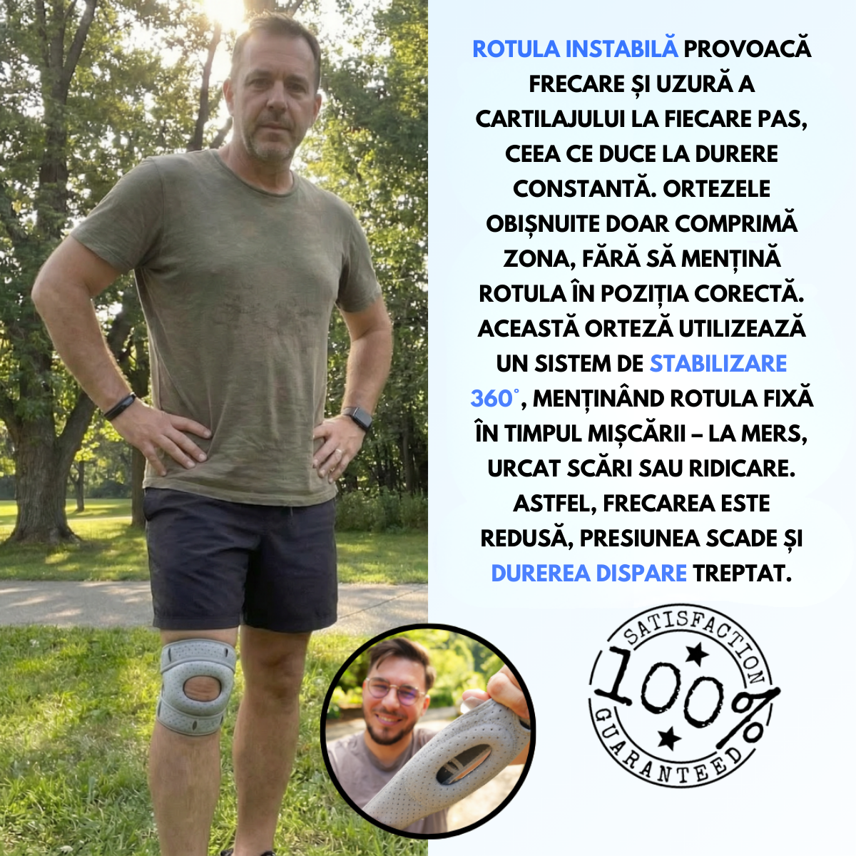 OrtoPRO – Orteza pentru genunchi